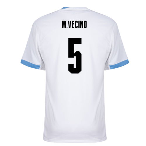 2024-2025 Uruguay Away Shirt (M.Vecino 5)