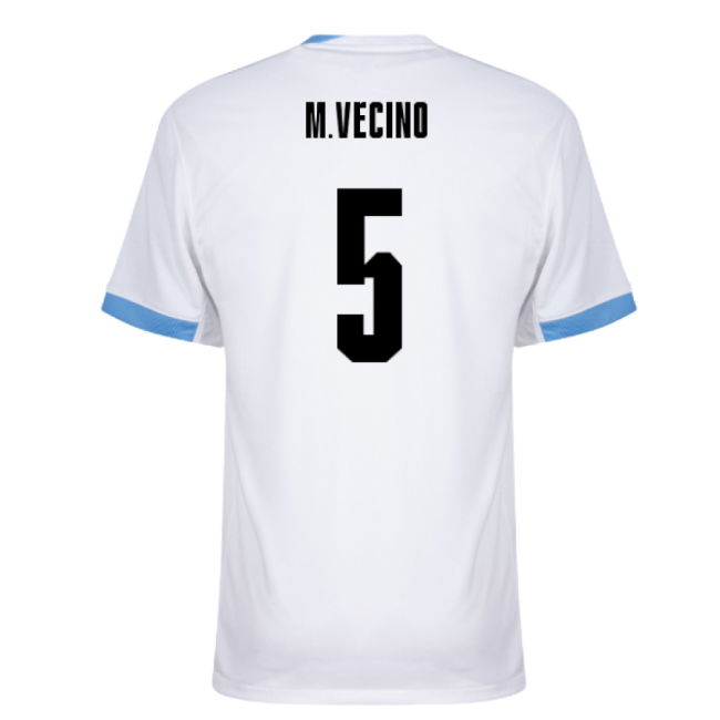 2024-2025 Uruguay Away Shirt (M.Vecino 5)