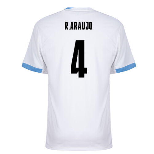 2024-2025 Uruguay Away Shirt (R.Araujo 4)