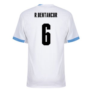 2024-2025 Uruguay Away Shirt (R.Bentancur 6)