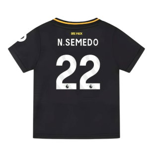 2024-2025 Wolves Away Infant Kit (N.Semedo 22)