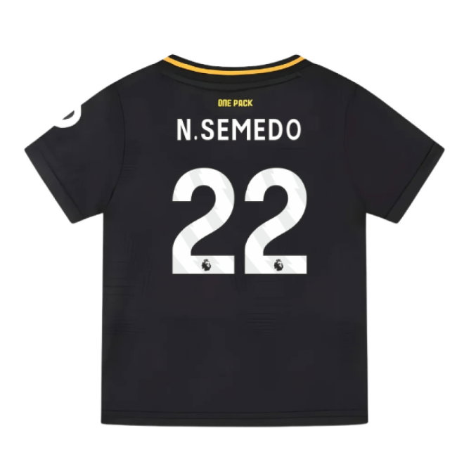 2024-2025 Wolves Away Infant Kit (N.Semedo 22)