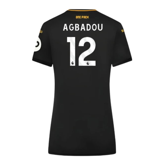 2024-2025 Wolves Away Shirt - Womens (Agbadou 12)
