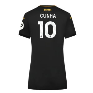 2024-2025 Wolves Away Shirt - Womens (Cunha 10)