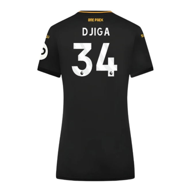 2024-2025 Wolves Away Shirt - Womens (Djiga 34)