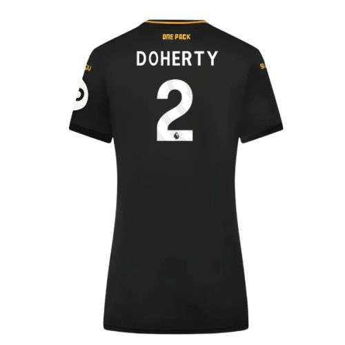 2024-2025 Wolves Away Shirt - Womens (Doherty 2)