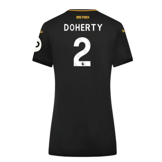 2024-2025 Wolves Away Shirt - Womens (Doherty 2)