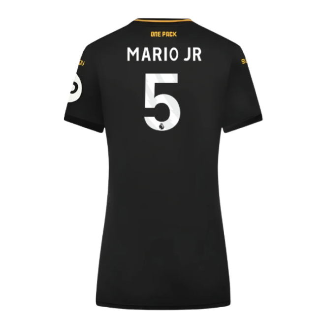 2024-2025 Wolves Away Shirt - Womens (Mario JR 5)