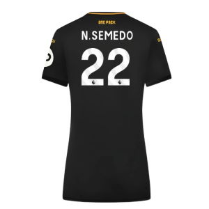 2024-2025 Wolves Away Shirt - Womens (N.Semedo 22)