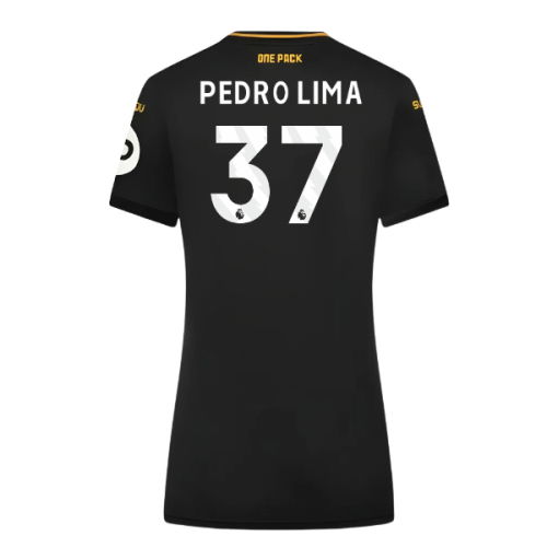 2024-2025 Wolves Away Shirt - Womens (Pedro Lima 37)