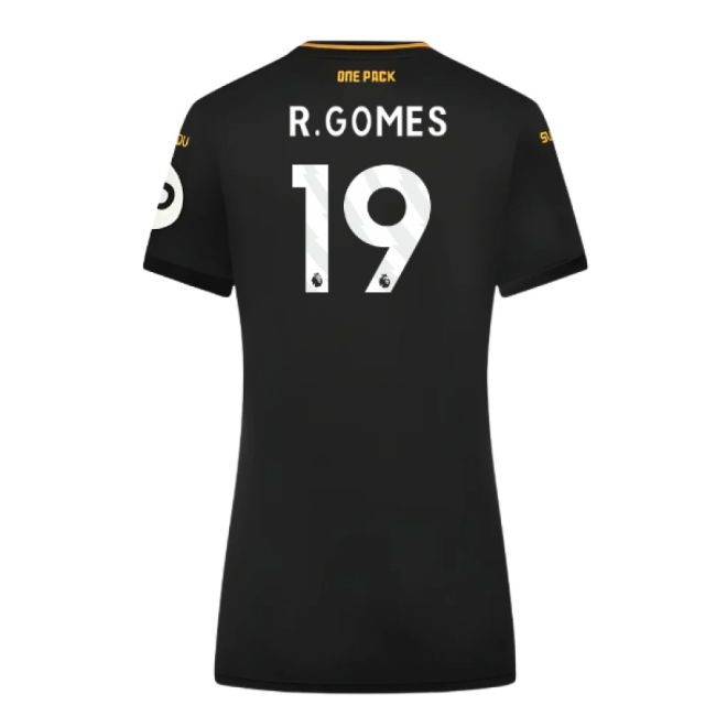 2024-2025 Wolves Away Shirt - Womens (R.Gomes 19)