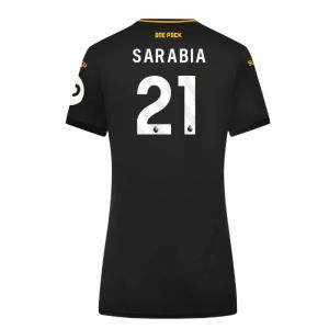 2024-2025 Wolves Away Shirt - Womens (Sarabia 21)