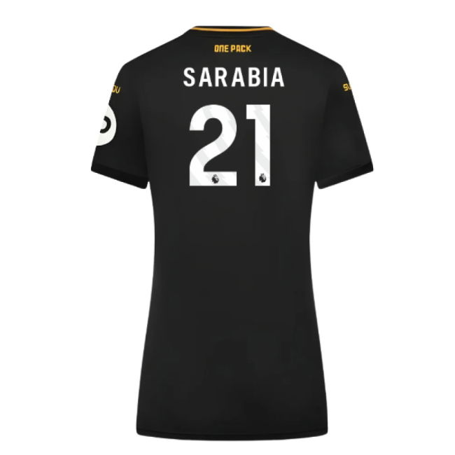 2024-2025 Wolves Away Shirt - Womens (Sarabia 21)