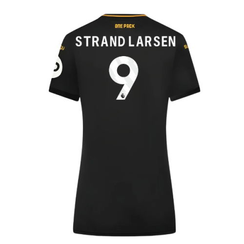 2024-2025 Wolves Away Shirt - Womens (Strand Larsen 9)