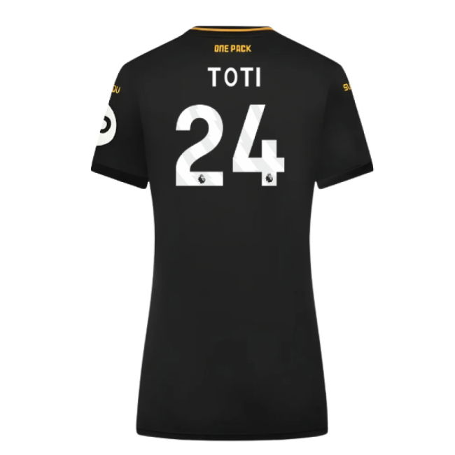 2024-2025 Wolves Away Shirt - Womens (Toti 24)