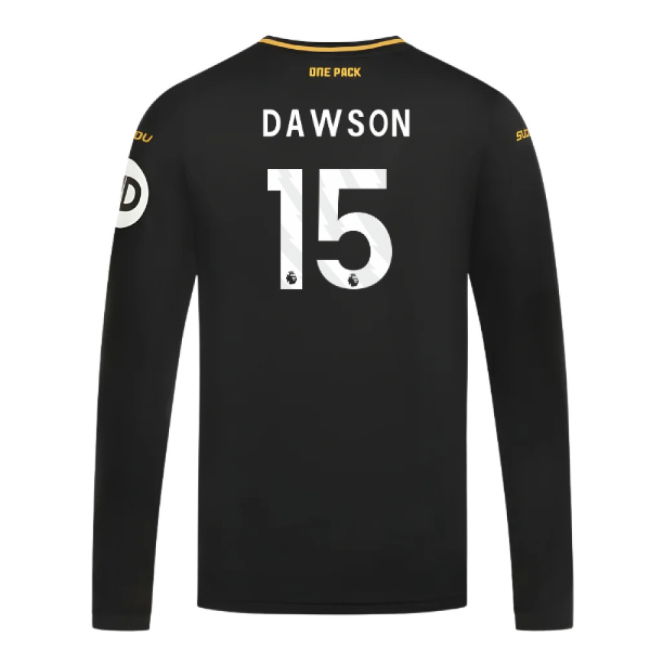 2024-2025 Wolves Long Sleeve Away Shirt (Dawson 15)