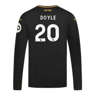 2024-2025 Wolves Long Sleeve Away Shirt (Doyle 20)