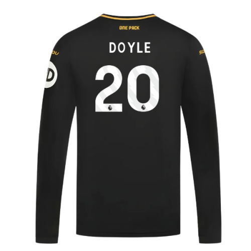 2024-2025 Wolves Long Sleeve Away Shirt (Doyle 20)
