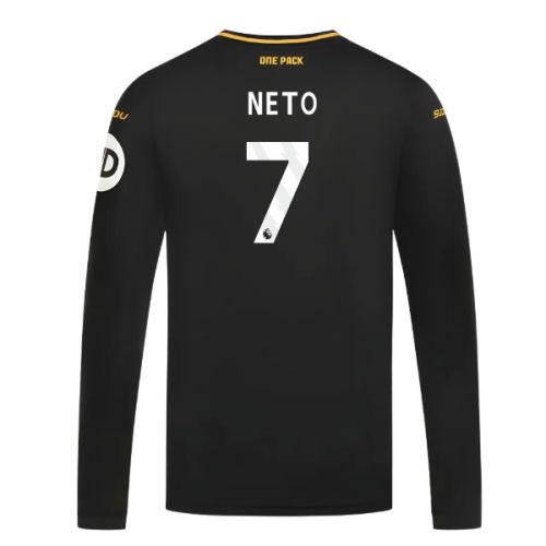 2024-2025 Wolves Long Sleeve Away Shirt (Neto 7)