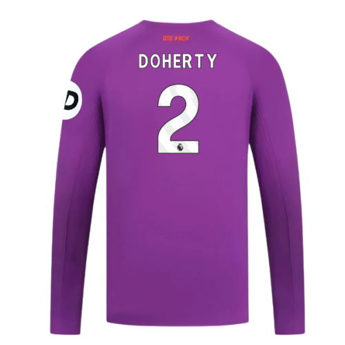2024-2025 Wolves Long Sleeve Third Shirt (Doherty 2)