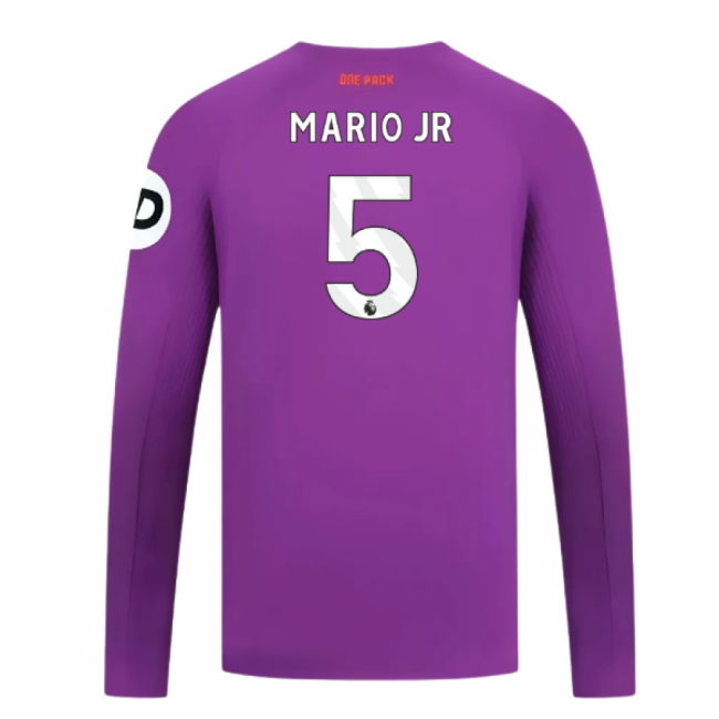 2024-2025 Wolves Long Sleeve Third Shirt (Mario JR 5)