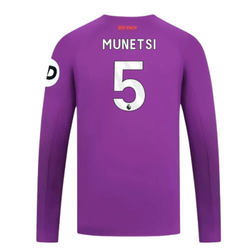 2024-2025 Wolves Long Sleeve Third Shirt (Munetsi 5)