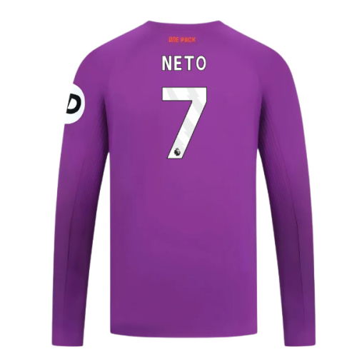 2024-2025 Wolves Long Sleeve Third Shirt (Neto 7)