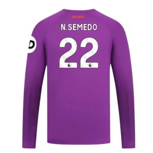 2024-2025 Wolves Long Sleeve Third Shirt (N.Semedo 22)
