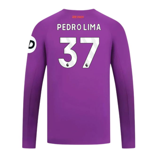 2024-2025 Wolves Long Sleeve Third Shirt (Pedro Lima 37)