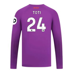 2024-2025 Wolves Long Sleeve Third Shirt (Toti 24)