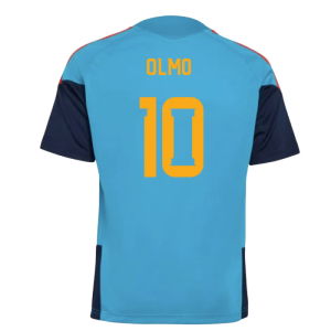 2025-2025 Spain Training Jersey (Bold Aqua) - Kids (Olmo 10)