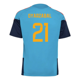 2025-2025 Spain Training Jersey (Bold Aqua) - Kids (Oyarzabal 21)
