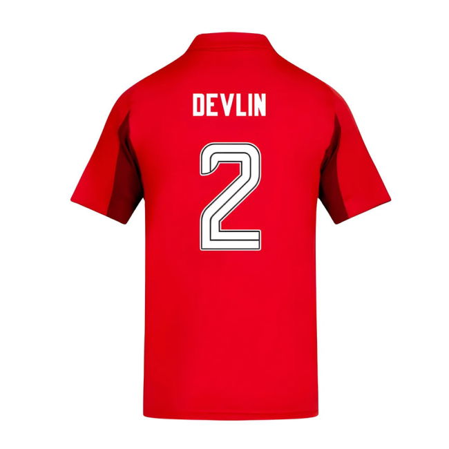 2025-2026 Aberdeen Home Shirt (Devlin 2)