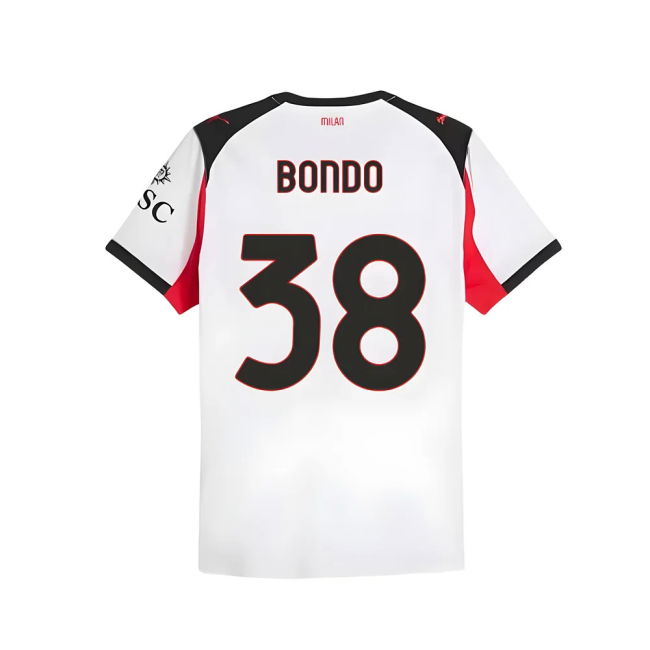 2025-2026 AC Milan Authentic Away Shirt (Bondo 38)