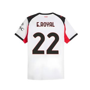 2025-2026 AC Milan Authentic Away Shirt (E.Royal 22)