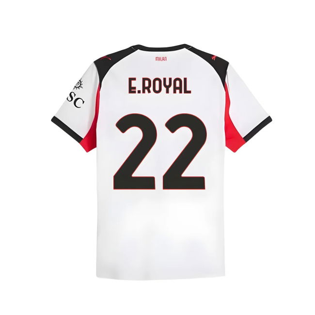 2025-2026 AC Milan Authentic Away Shirt (E.Royal 22)