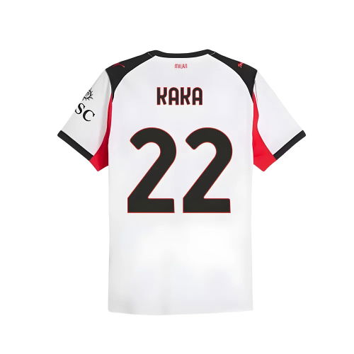 2025-2026 AC Milan Authentic Away Shirt (Kaka 22)