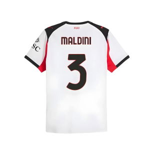 2025-2026 AC Milan Authentic Away Shirt (Maldini 3)