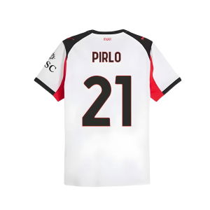 2025-2026 AC Milan Authentic Away Shirt (Pirlo 21)