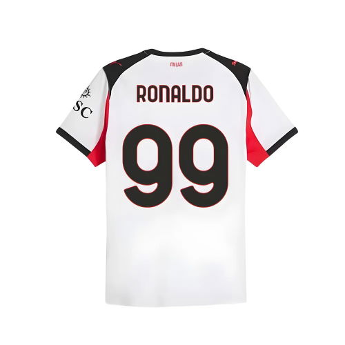2025-2026 AC Milan Authentic Away Shirt (Ronaldo 99)