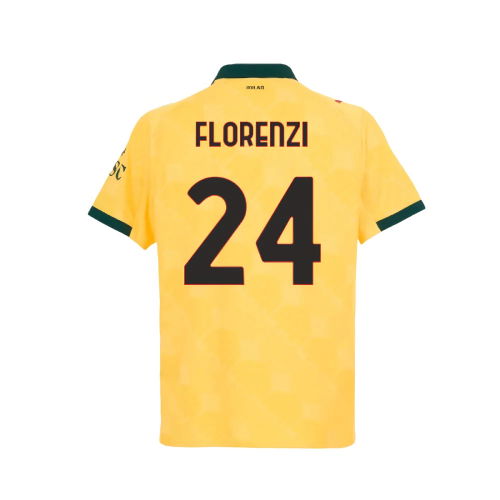 2025-2026 AC Milan Authentic Third Shirt (Florenzi 24)