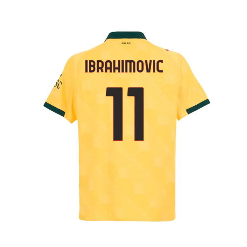2025-2026 AC Milan Authentic Third Shirt (Ibrahimovic 11)