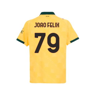 2025-2026 AC Milan Authentic Third Shirt (Joao Felix 79)
