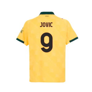 2025-2026 AC Milan Authentic Third Shirt (Jovic 9)