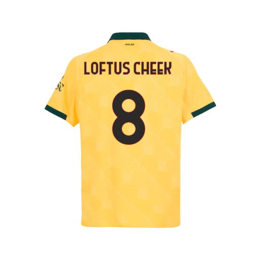 2025-2026 AC Milan Authentic Third Shirt (Loftus Cheek 8)