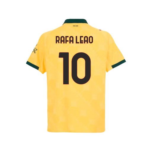 2025-2026 AC Milan Authentic Third Shirt (Rafa Leao 10)