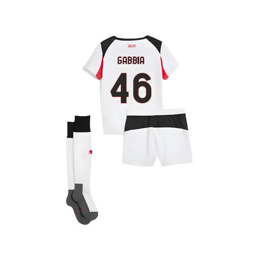 2025-2026 AC Milan Away Mini Kit (Gabbia 46)