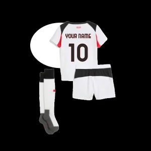2025-2026 AC Milan Away Mini Kit (Your Name)