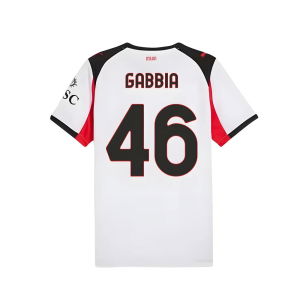 2025-2026 AC Milan Away Shirt (Gabbia 46)