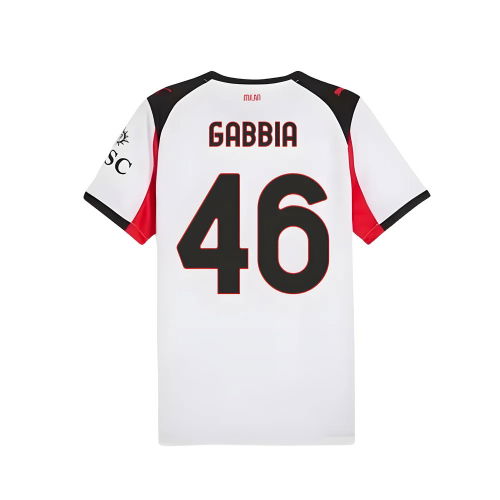 2025-2026 AC Milan Away Shirt (Gabbia 46)